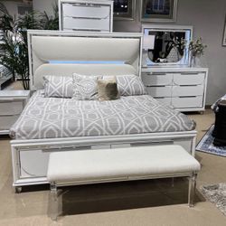 Bedroom Set Twin/full/queen/king/cal King Same Day Délivery 