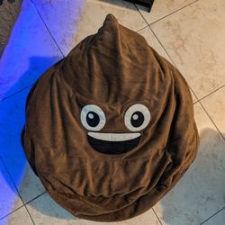 Turd Emoji Plush Floor Pillows