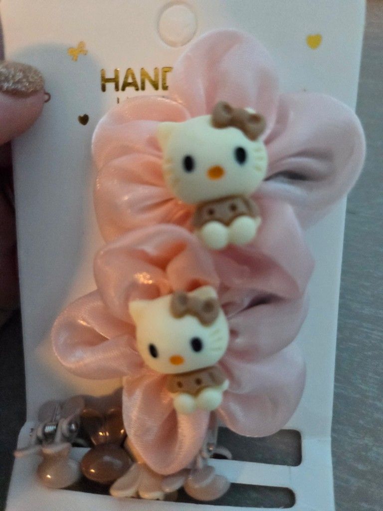 Hello Kitty Hair Clips