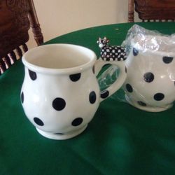 Mackenzie-Childs. Cow Creamery Mug MacKenzie-Childs