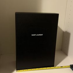 Ysl Authentic Empty Box Big