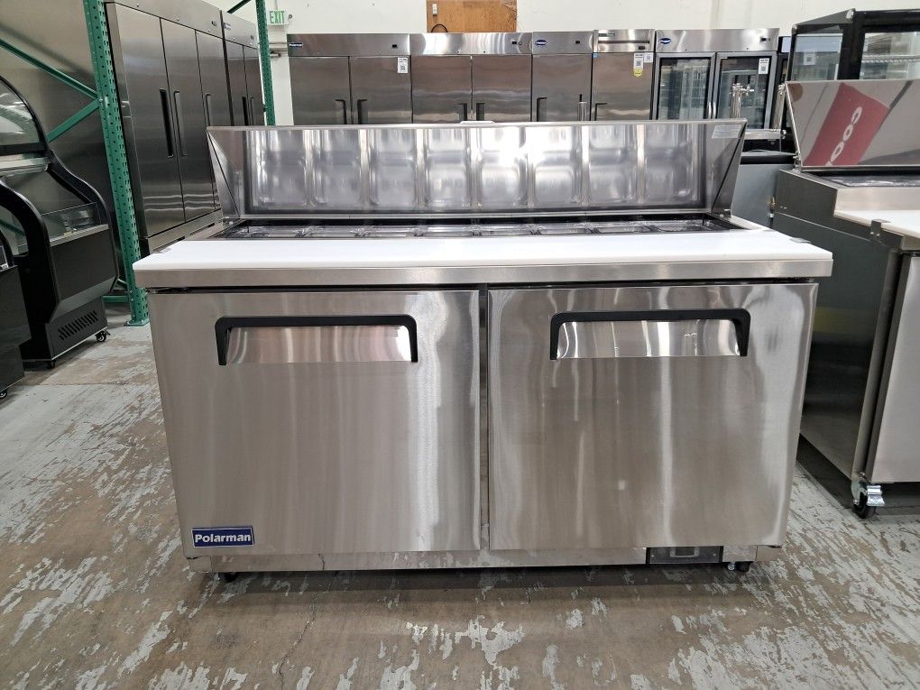 ❄️NSF/ETL COMMERCIAL 61" PREP TABLE (COMMERCIAL 61" PREP TABLE)❄️