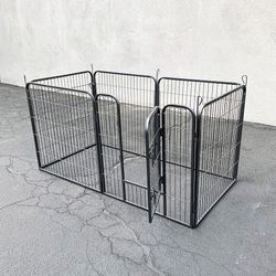 $85 (Brand New) Heavy duty 32” tall x 32” wide x 6-panel pet playpen dog crate kennel exercise cage fence