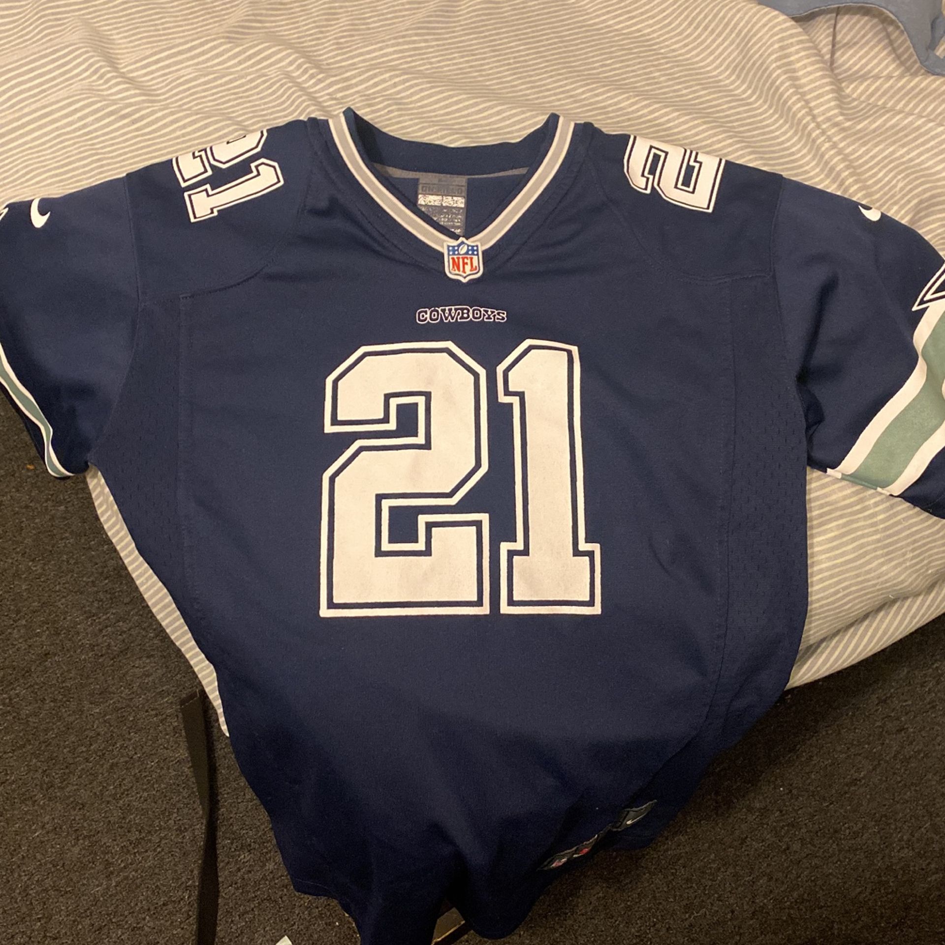 Large Youth Ezequiel Elliot cowboys Jersey