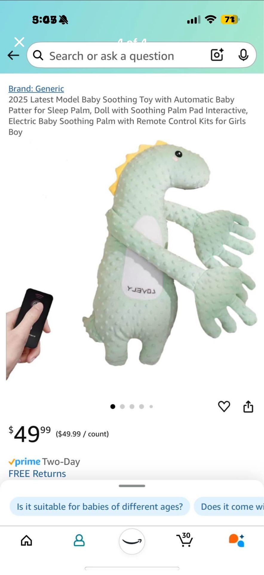soothing toy