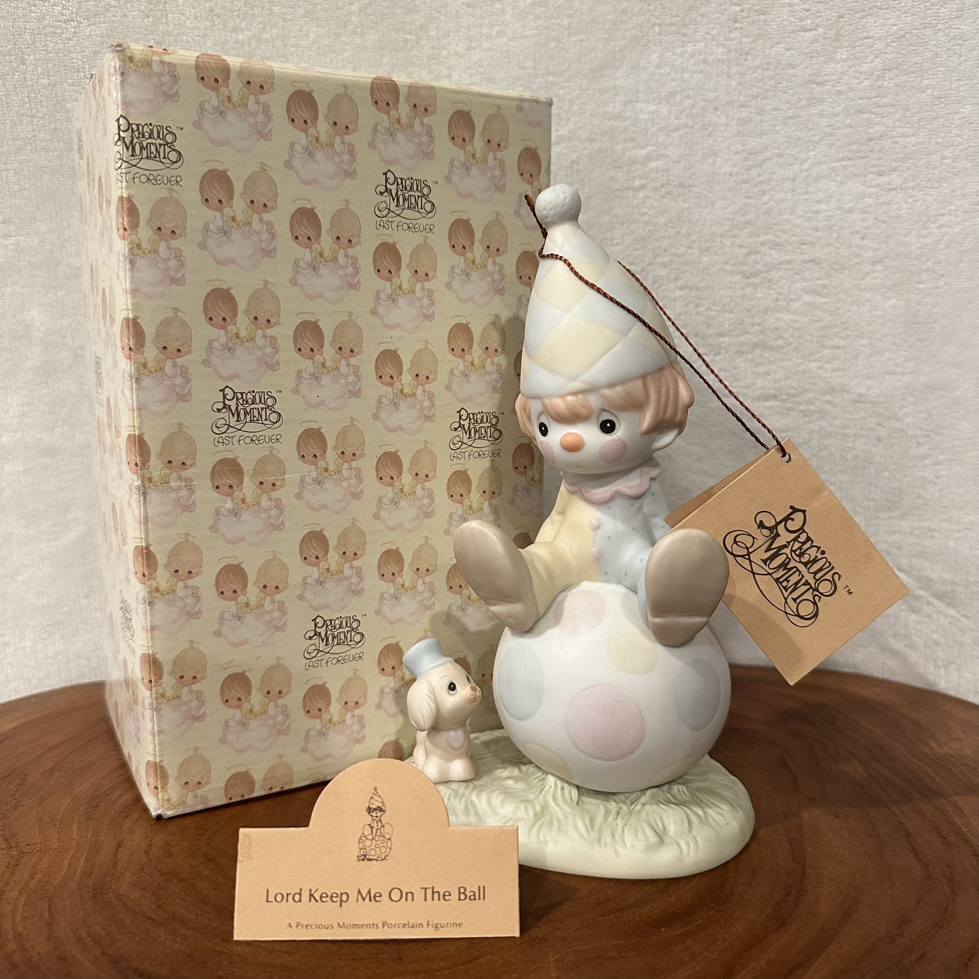 Precious Moments- Lord Keep Me On The Ball