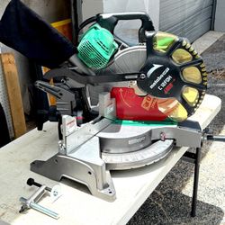 Metabo 12" Compound Miter Saw W/ Laser/Blade- Super Clean 