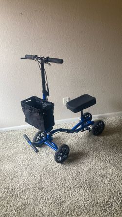 Knee Scooter with Soft Pad  and Basket