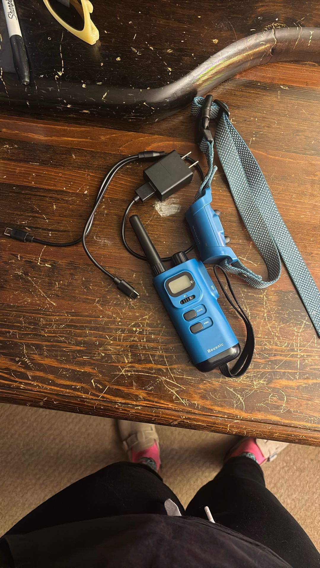 Medium Blue Shock Collar