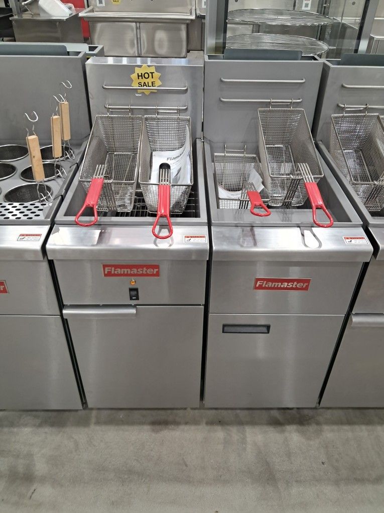 NSF 40lbs Deep Fryer Warranty New Commercial Gas