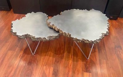 Lava Stone Nesting Coffee Tables from Palecek