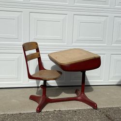 Antique School Desk
