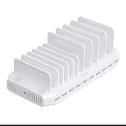 NEW Unitech 60W 10-Port Charging Station