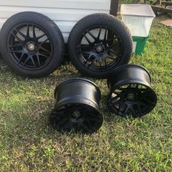 Set Of Racing Wheel Dodge Challenger / Charger Forcestar Light Weight