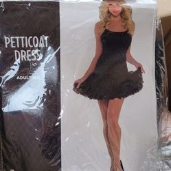 Womens Petticoat Dress Halloween 