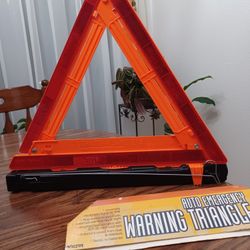 Auto Emergency Warning Traingle New $10