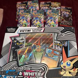 victini illustration collection Black Bolt & White Flare