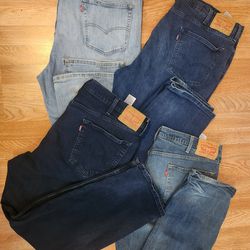 Men's LEVI'S Jeans Slim Sz 42x30 