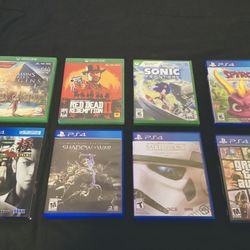 PS4 And Xbox One Physical Copies