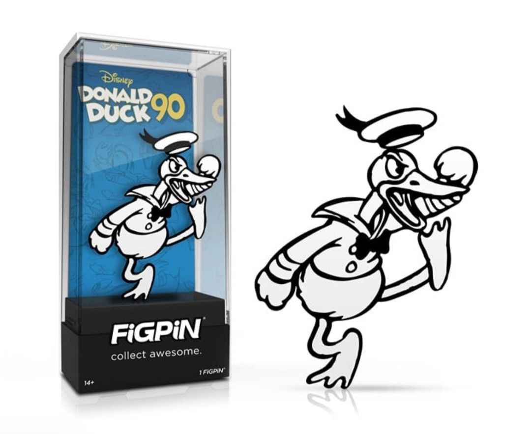 2024 Disney D23 Expo FIGPIN Donald Duck 3Pc Anniversary Box Set Exclusive LE 500