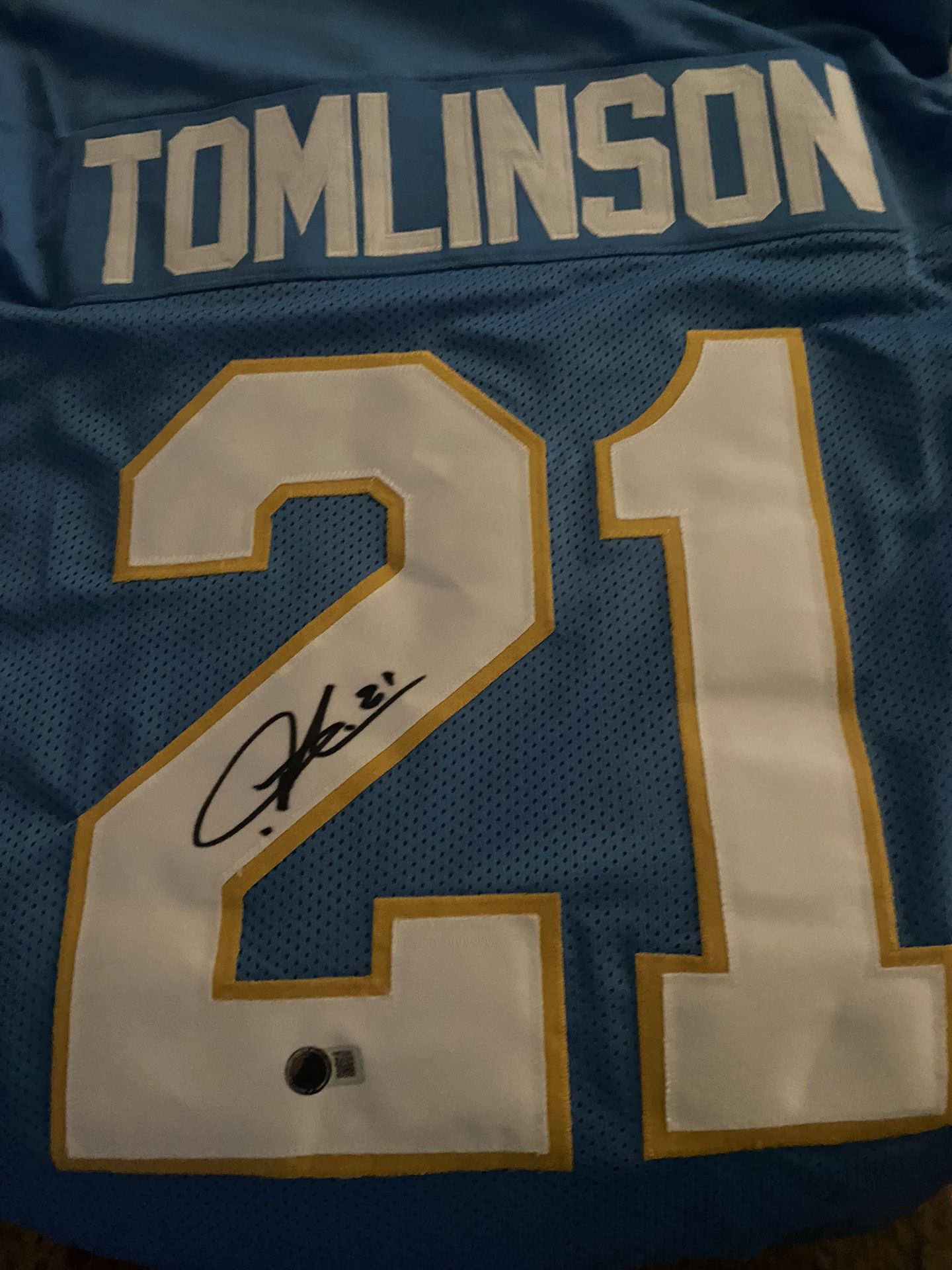 LaDainian Tomlinson Signed Custom Jersey