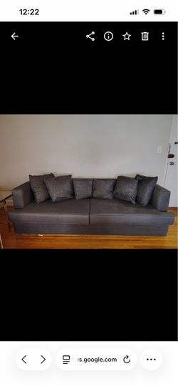 Like-New 3-Piece Beverley Park Living Room Set (Grey Sofa & Chair Combo)