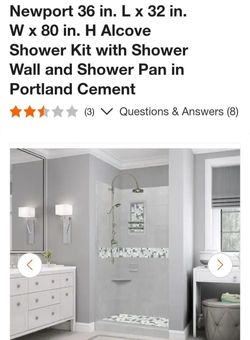 shower glass combo set 32in x 80 OnSALE $899
