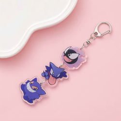 Ghost Mischief Trio Acrylic Keychain ✨
