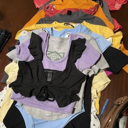 Mixed Lot Jeans And Shirts 