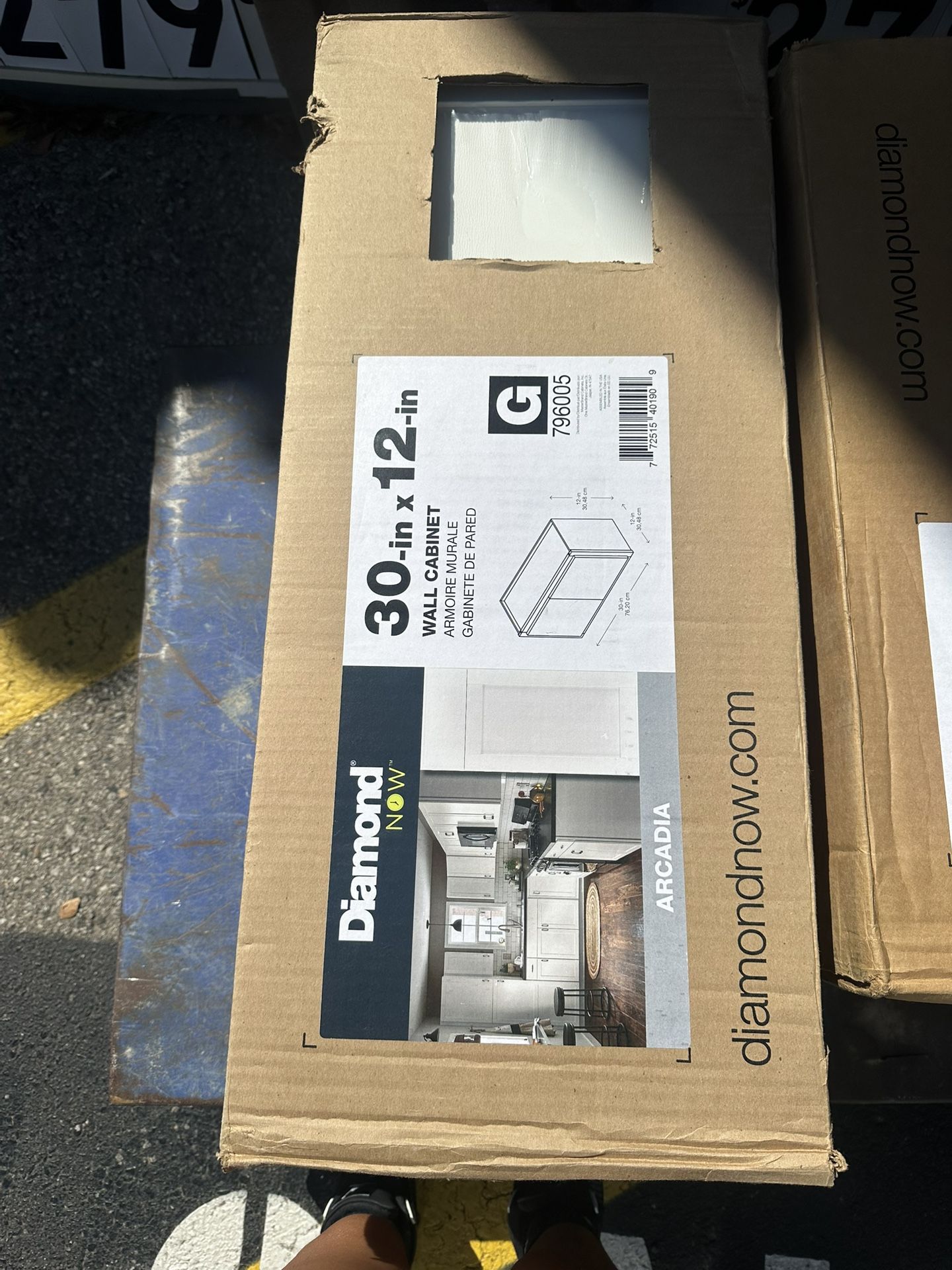 30 Inch-12 Inch Wall Cabinet