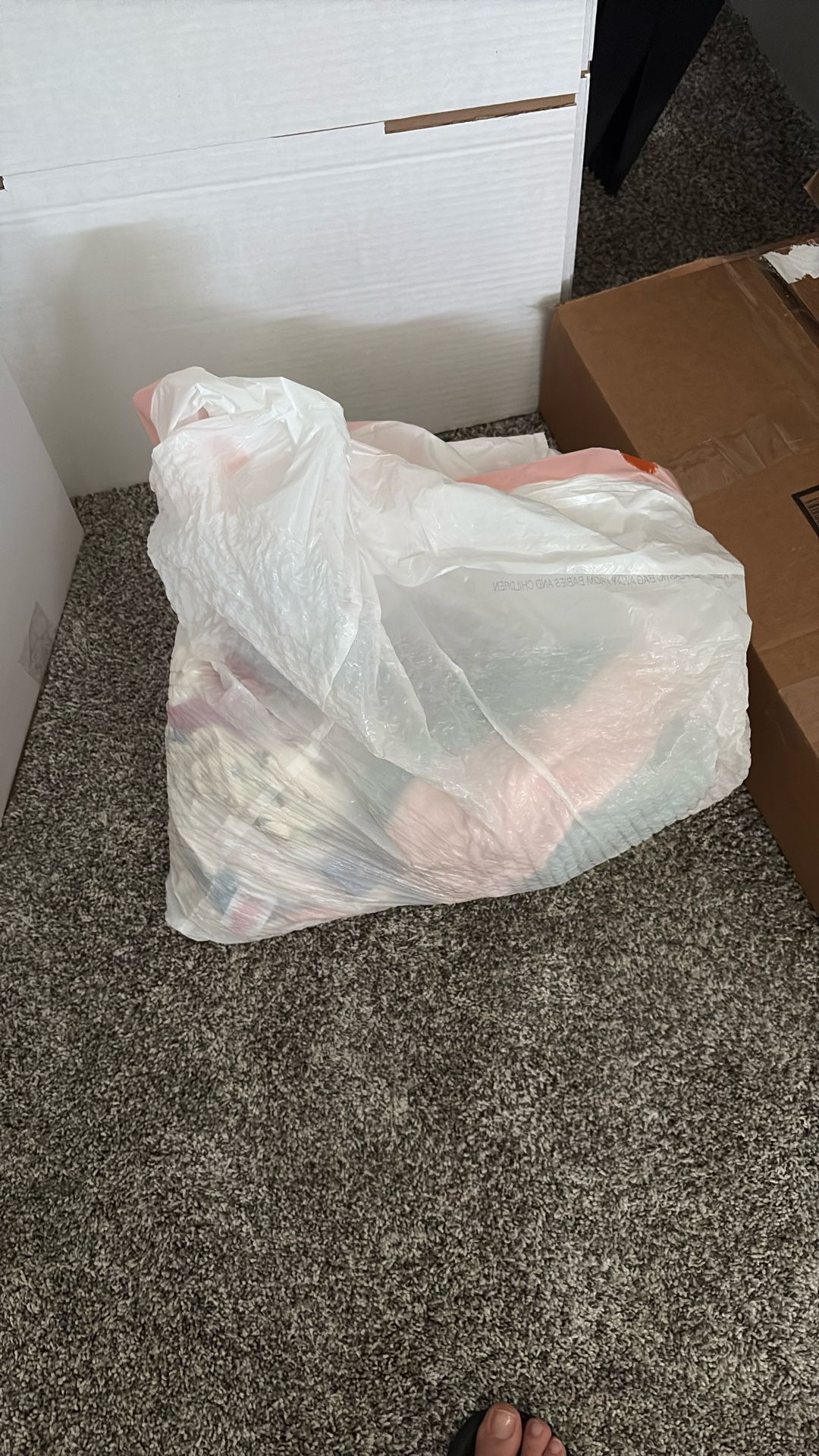 Bag Of Newborn Girl Clothes