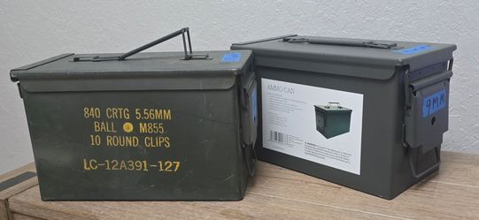 Metal Ammo Storage Box