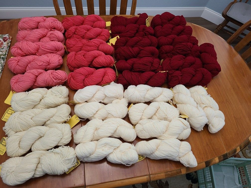 100% Virgin Wool Yarn 