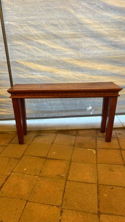Solid wood Entry table