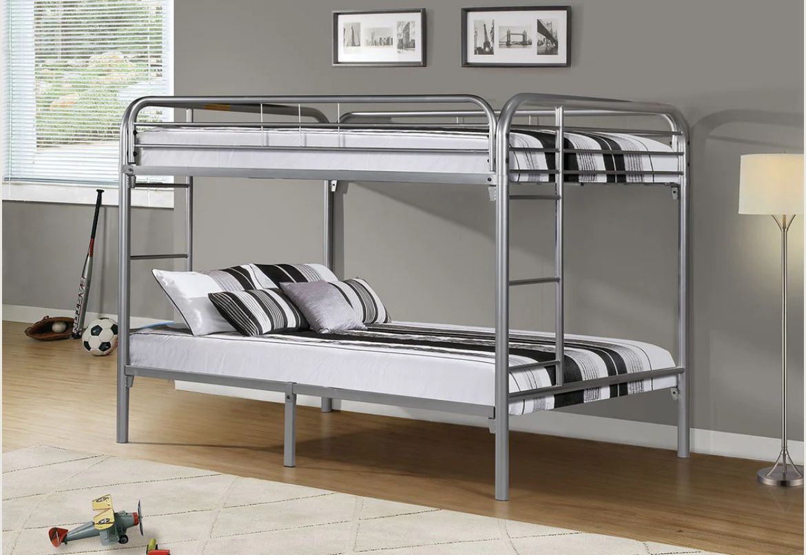 Full/Full Metal Bunk Bed