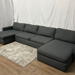 Gray Sectional Couch American Signaturew DELIVERY INCLUDED 🚚