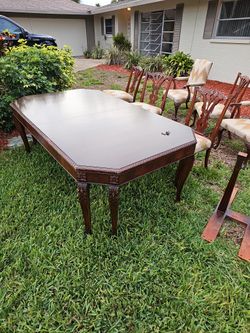 Dining Room Table And Chairs