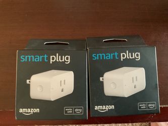 2 Pack Amazon Smart Plug. NEVER USED
