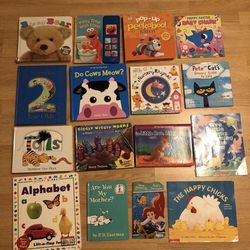 Bundle Of 16 Children’s Books In Good Used Condition 