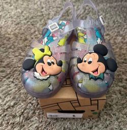 Mickey & Minnie Mouse Kids Jelly Sandals