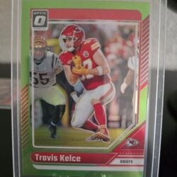 Travis Kelce Lime Green Parallel 23/50
