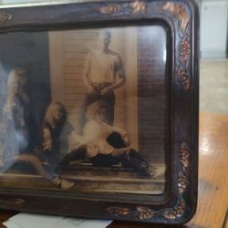 Vintage Picture And Frame Of A California Band