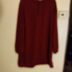 Ladies Long Hoodie