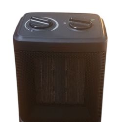 CALENTADORA 1500W Space Heater Warm Hot Portable Home Anti-Tip 4 Setting Fan