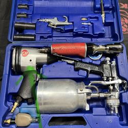 spray gun, low and high impact guns, sockets