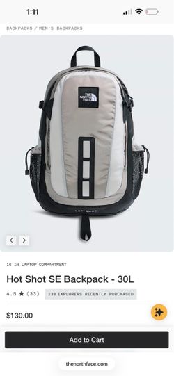 The North Face Hot Shot SE Backpack 30L