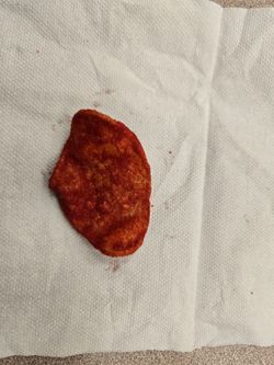 Unrolled Flat Takis Fuego Chip - Rare Factory Defect Novelty Snack