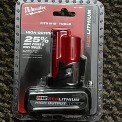 Milwaukee m12 High Output 5.0 Battery