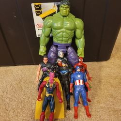 Super hero action figures