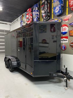 New 6x12 Enclosed Trailer
